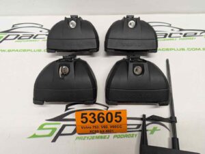 PXL_20250812_085515040_scaled.jpg Stopy bagażnika dachowego z kitem Volvo V60, V60CC Cross Country Y20, XC60