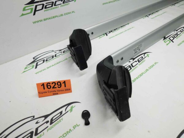 Bagażnik dachowy bazowy belki poprzeczki Toyota Corolla Verso 2004-2009