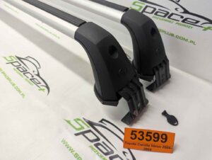 Bagażnik dachowy bazowy belki poprzeczki Toyota Corolla Verso 2004-2009