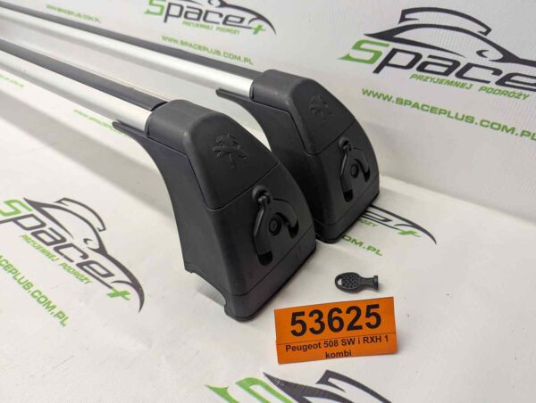 Bagażnik dachowy bazowy belki poprzeczki Peugeot 508 SW i RXH 1 kombi