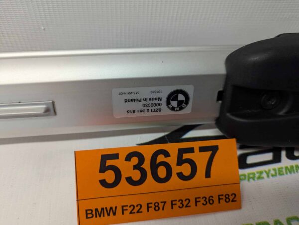 Bagażnik dachowy bazowy belki poprzeczki BMW F22 F87 F32 F36 F82