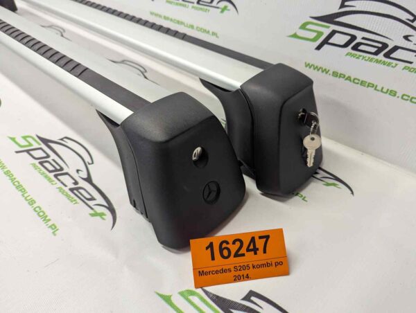 Bagażnik dachowy bazowy belki poprzeczki Mercedes S205 kombi po 2014.