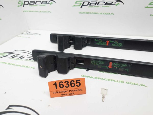 Bagażnik dachowy bazowy belki poprzeczki Volkswagen Passat B5, Bora, Golf,