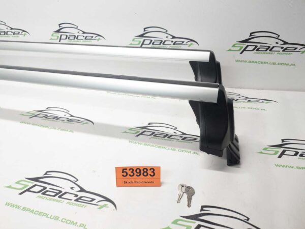 Bagażnik dachowy bazowy belki poprzeczki Skoda Rapid kombi