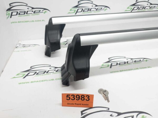 Bagażnik dachowy bazowy belki poprzeczki Skoda Rapid kombi