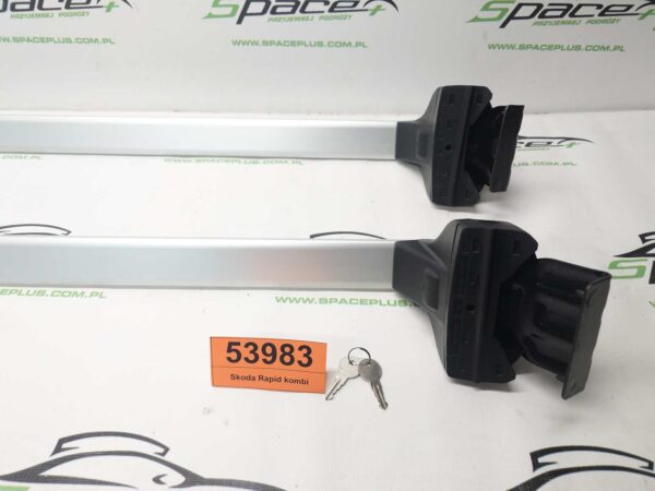 Bagażnik dachowy bazowy belki poprzeczki Skoda Rapid kombi