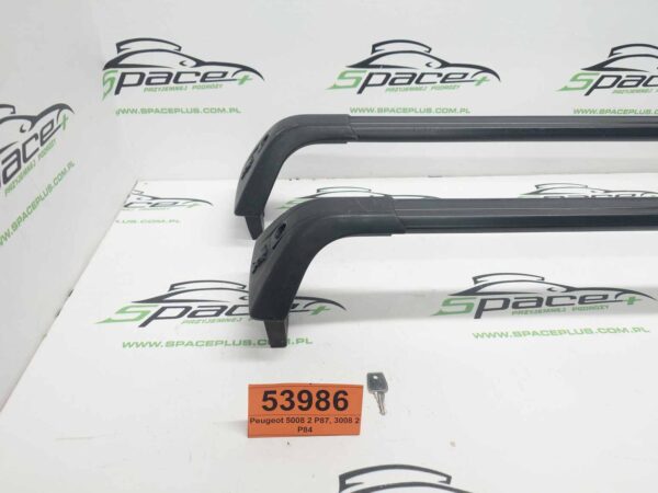 Bagażnik dachowy bazowy belki poprzeczki Peugeot 5008 1 na relingi