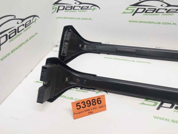 Bagażnik dachowy bazowy belki poprzeczki Peugeot 5008 1 na relingi