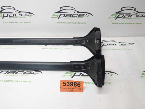 Bagażnik dachowy bazowy belki poprzeczki Peugeot 5008 1 na relingi