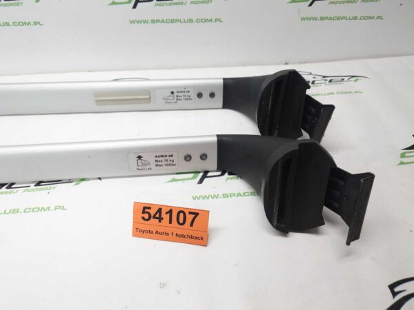 Bagażnik dachowy bazowy belki poprzeczki Toyota Auris 1 hatchback