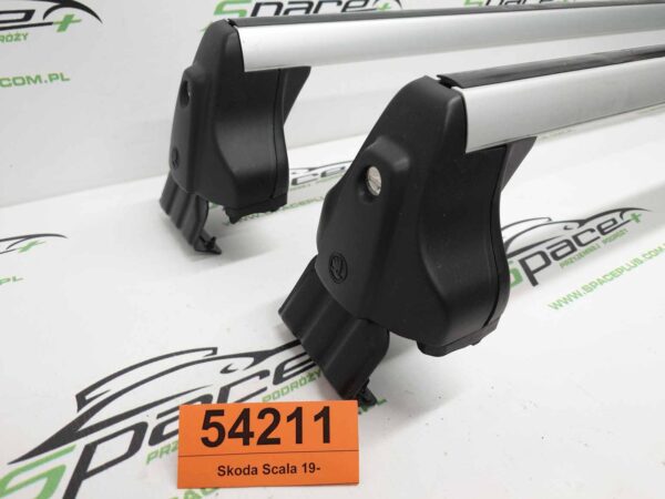 Bagażnik dachowy bazowy belki poprzeczki Skoda Scala 19-