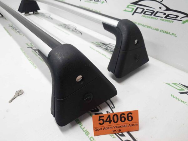 Bagażnik dachowy bazowy belki poprzeczki Opel Adam Vauxhall Adam 3 drzwi 12-19