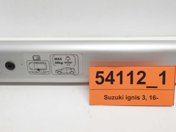 Bagażnik dachowy bazowy belki poprzeczki Oryginał Suzuki ignis 3, 16-