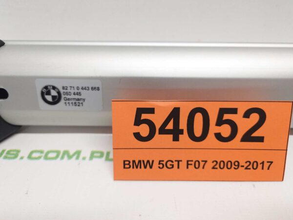 Bagażnik dachowy bazowy belki poprzeczki BMW 5GT F07 2009-2017