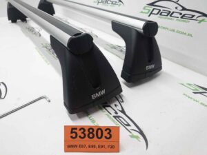 20251024_164257_scaled.jpg Bagażnik dachowy bazowy belki poprzeczki Oryginał BMW E87, E90, E91, F20