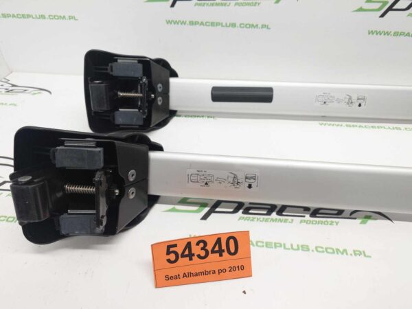 Bagażnik dachowy bazowy belki poprzeczki Seat Alhambra po 2010