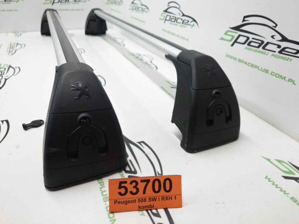 20251025_130140_scaled.jpg Bagażnik dachowy bazowy belki poprzeczki Peugeot 508 SW i RXH 1 kombi