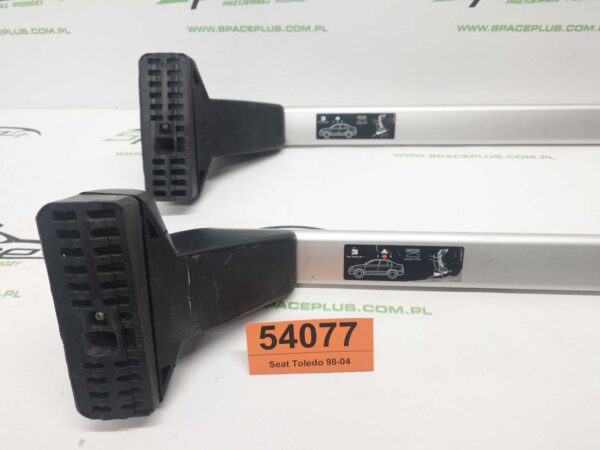 Bagażnik dachowy bazowy belki poprzeczki Seat Toledo 98-04