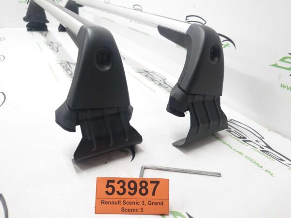 Bagażnik dachowy bazowy belki poprzeczki Renault Scenic 3, Grand Scenic 3