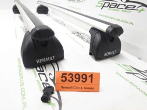 Bagażnik dachowy bazowy belki poprzeczki Renault Clio 4, kombi