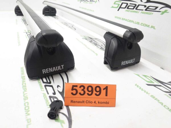 Bagażnik dachowy bazowy belki poprzeczki Renault Clio 4, kombi