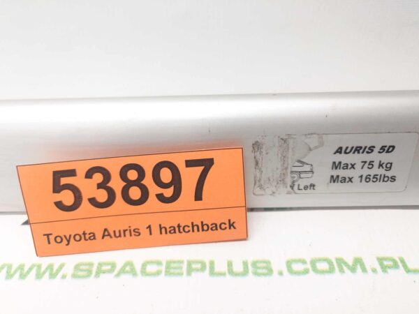 Bagażnik dachowy bazowy belki poprzeczki Toyota Auris 1 hatchback