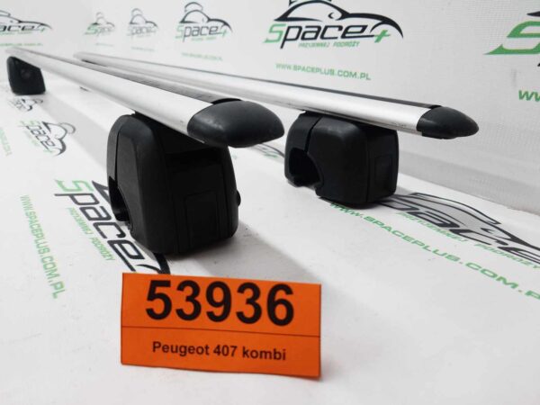 20251031_150631_scaled.jpg Bagażnik dachowy bazowy belki poprzeczki Peugeot 407 kombi