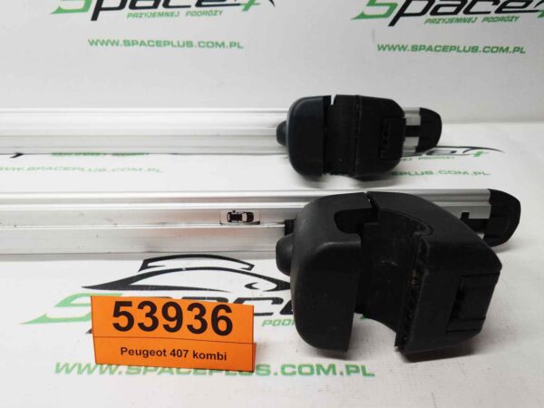 20251031_150739_scaled.jpg Bagażnik dachowy bazowy belki poprzeczki Peugeot 407 kombi