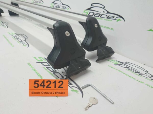 Bagażnik dachowy bazowy belki poprzeczki Skoda Octavia 2 liftback