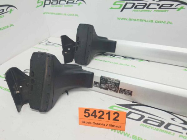 Bagażnik dachowy bazowy belki poprzeczki Skoda Octavia 2 liftback