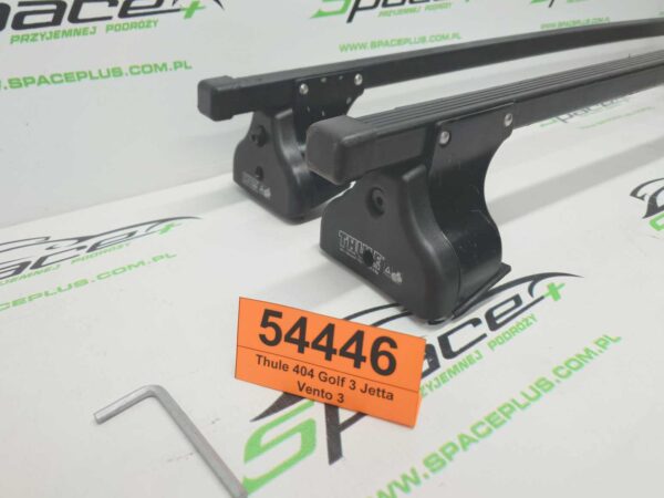 Bagażnik dachowy bazowy belki poprzeczki Thule 404 Golf 3 Jetta Vento 3
