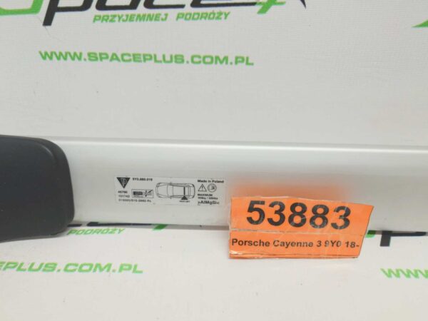 Bagażnik dachowy bazowy belki poprzeczki Porsche Cayenne 3 9Y0 18-