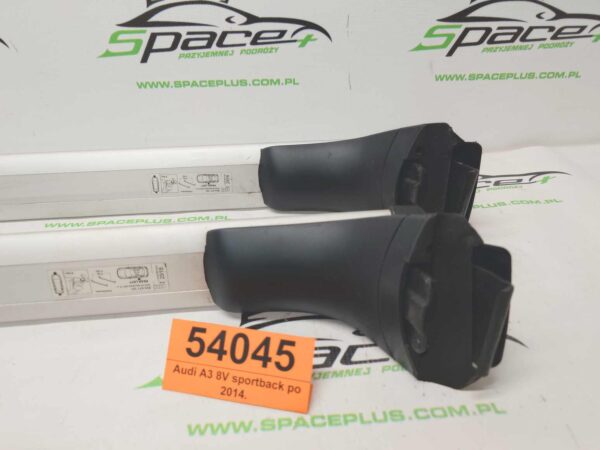 Bagażnik dachowy bazowy belki poprzeczki Audi A3 8V sportback po 2014.