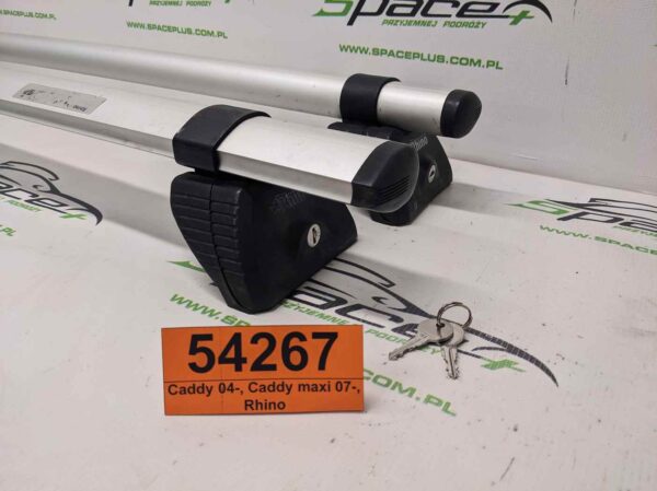 Bagażnik dachowy bazowy belki poprzeczki Caddy po 2004, Caddy maxi po 2007 Rhino