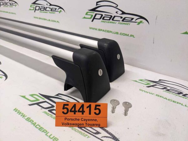 Bagażnik dachowy bazowy belki poprzeczki Porsche Cayenne, Volkswagen Touareg