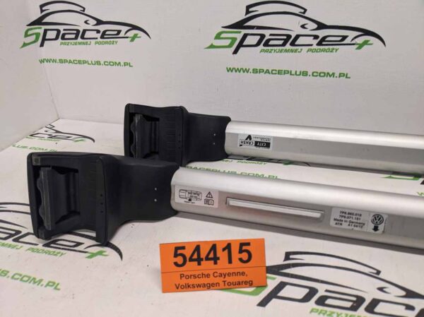 Bagażnik dachowy bazowy belki poprzeczki Porsche Cayenne, Volkswagen Touareg