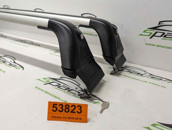 Bagażnik dachowy bazowy belki poprzeczki Citroen C4 2010-2018