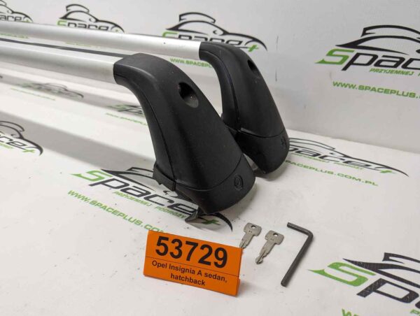 Bagażnik dachowy bazowy belki poprzeczki Opel Insignia A Sedan, hatchback