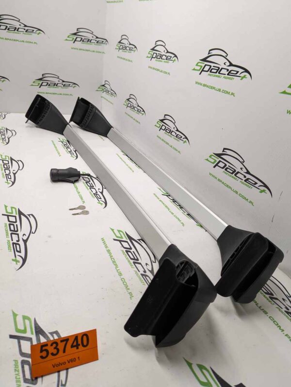 Bagażnik dachowy bazowy belki poprzeczki Oryginał Volvo V60 1