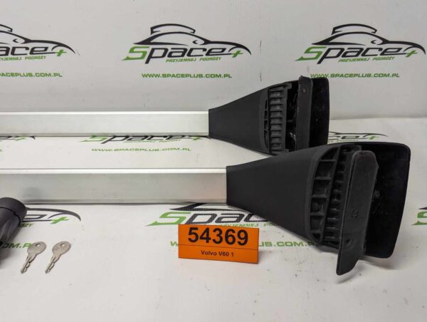 Bagażnik dachowy bazowy belki poprzeczki Oryginał Volvo V60 1