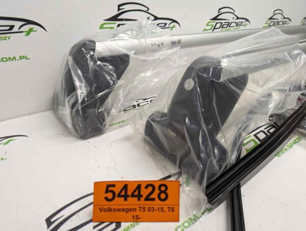 PXL_20251115_122518330_scaled.jpg Bagażnik dachowy bazowy belki poprzeczki Volkswagen T5 03-15, T6 15-