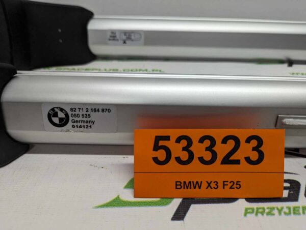 Bagażnik dachowy bazowy belki poprzeczki BMW X3 F25