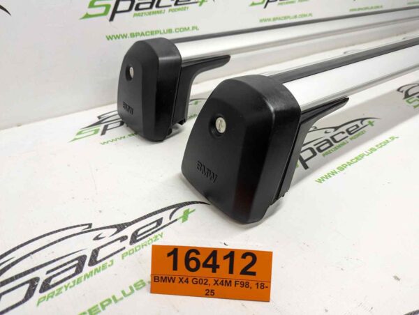 Bagażnik dachowy bazowy belki poprzeczki BMW X4 G02, X4M F98, 18-25