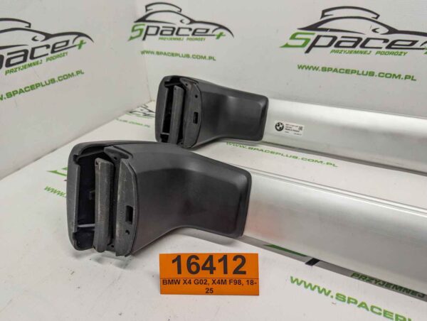 Bagażnik dachowy bazowy belki poprzeczki BMW X4 G02, X4M F98, 18-25