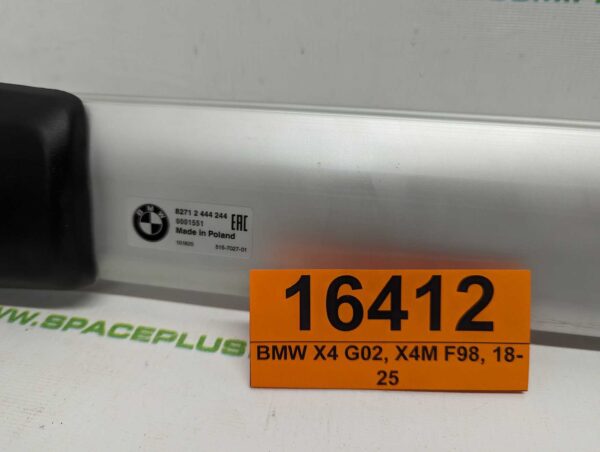 Bagażnik dachowy bazowy belki poprzeczki BMW X4 G02, X4M F98, 18-25