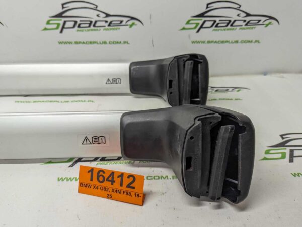 Bagażnik dachowy bazowy belki poprzeczki BMW X4 G02, X4M F98, 18-25