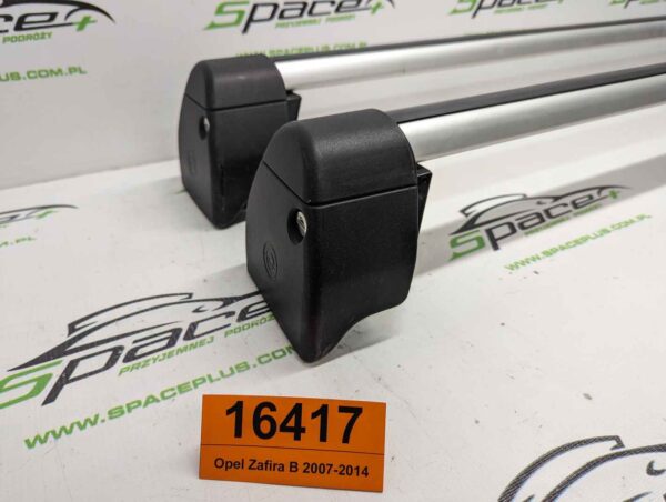Bagażnik dachowy bazowy belki poprzeczki Opel Zafira B 2007-2014
