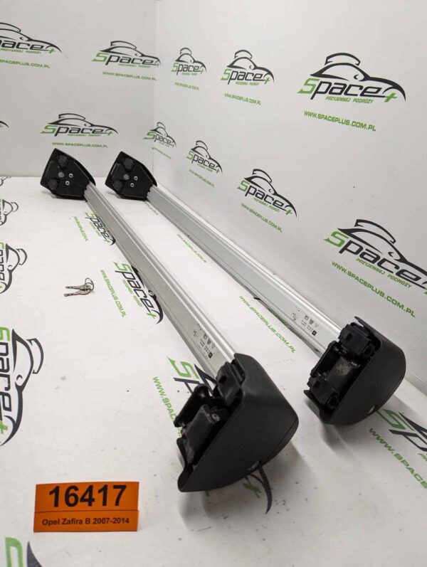 Bagażnik dachowy bazowy belki poprzeczki Opel Zafira B 2007-2014