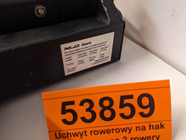 Uchwyt bagażnik rowerowy na hak XLS Azura na 2 rowery