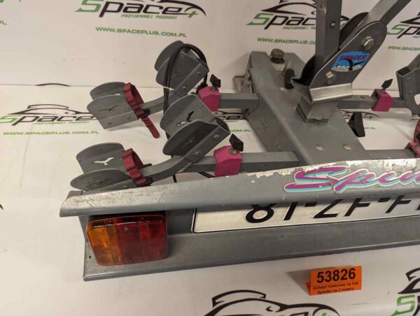 Uchwyt bagażnik rowerowy platforma na hak Spinder na 2 rowery